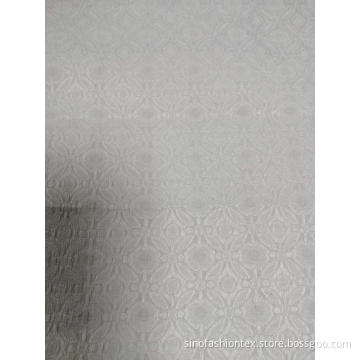 cotton polyester spandex jacquard fabric for lady's dress